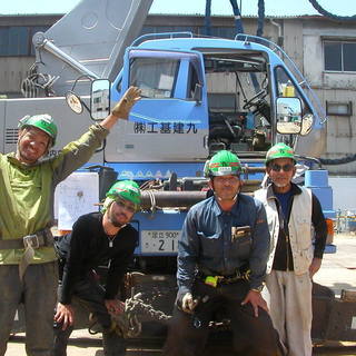 アボロン工法／建柱車　手元作業員の方大募集中です。の画像