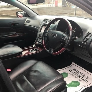 レクサスGS350 車検付き ローダウンの画像