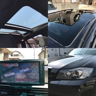 BMW 320i Mスポーツ ツーリングワゴン パノラマサンルーフ 地デジナビTV e91の画像