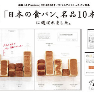 テレビや雑誌で話題の "高級生食パン専門店「乃が美」"の”経理"の募集【月給28~35万円】の画像