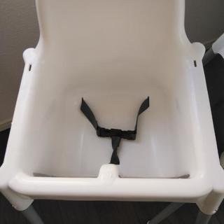  値下げ　IKEAのハイチェア　の画像