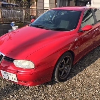 値下げ　アルファ156 V6 24V Qシステム　50014Km 42600kタイベル交換の画像