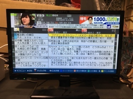 Panasonic社製19インチモニターTH –19C305