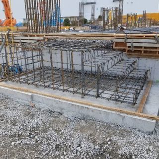 コンクリート造の骨組みとなる鉄筋工事業の鉄筋工募集の画像