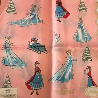アナ雪★ハンカチの画像