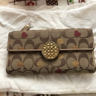 コーチ 長財布  三つ折り