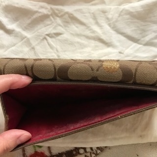 コーチ 長財布  三つ折りの画像