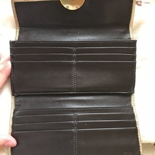 コーチ 長財布  三つ折りの画像