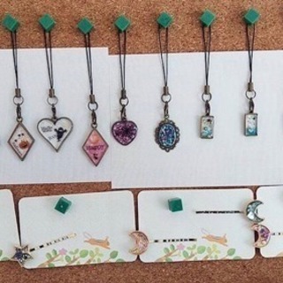 レジンでアクセサリー作り☆*。.*の画像