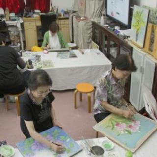 日本画　水彩画　の教室です。の画像