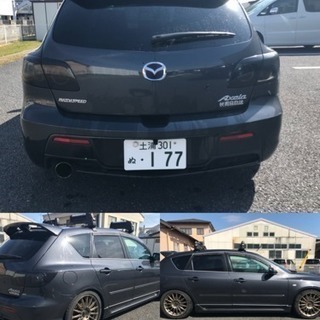乗り出し40万、19年マツダアクセラスピード、6MT23ターボ、検31/12。の画像