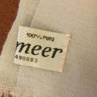 新品 Cashmeer 大判ストールの画像