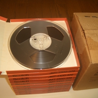 《未使用》 　オープンリールテープ　　Ｓｃｏｔｃｈ　ＪＭＴ-3100-370　3M 　磁気録音低雑音テープの画像