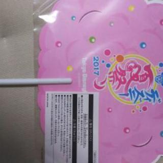 ディズニー夏祭り2017チップとデールわたあめうちわの画像