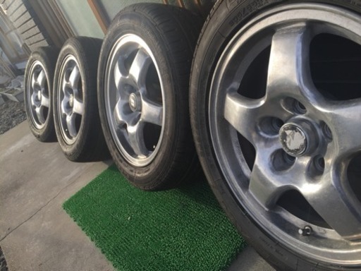 R32スカイライン GT-S typeM 純正ホイール  タイヤ 205/55R16