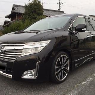 日産エルグランド 平成23年式48500キロ 車検2年 ローダウ...