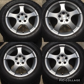 195/65R15 冬タイヤ　ＡＴＳアルミホイール　ゴルフ４　アウディＡ３等に