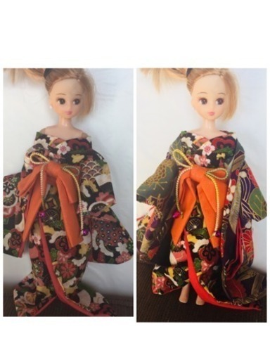 リカちゃん服   花魁