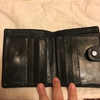 【正規品】CHANEL 黒 折財布の画像