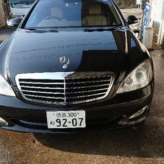 値下げ W221  ベンツ S500  ブラック  機関良好