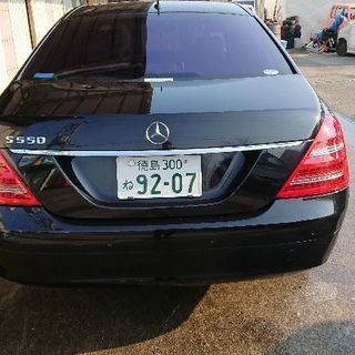 値下げ W221  ベンツ S500  ブラック  機関良好の画像