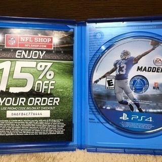 PS4 MADDEN NFL16の画像