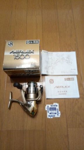 ※売却済み SHIMANO(シマノ) スピニングリール 03エアレックス 1500 [中古・箱あり]