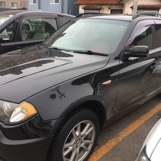 交渉中[BMW X3 2.5i 4WD SUV 外内装綺麗！(交換可)の画像
