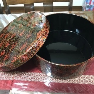 津軽塗 茶器入れ