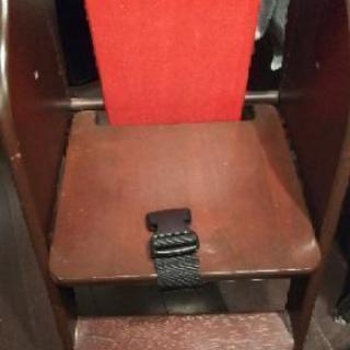 自分で 登れる ハイチェアの画像