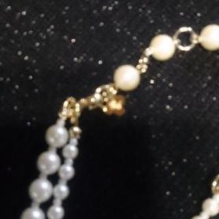 プラスヴァンドームのパールネックレス&ブレスの画像