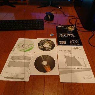 PC core i7 ゲーミング デュアルディスプレイの画像