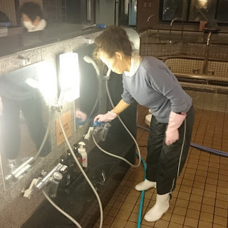 【極楽湯津店様】清掃パート員募集【早朝から】の画像