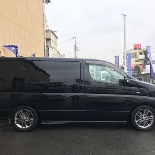 日産 エルグランド 3.5 ライダー タイミングチェーン!自社ローン関西 京都 沖縄 全国対応の画像