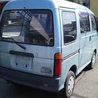 成約御礼　 ダイハツハイゼットバン！仕事用に！古いけど距離少ない！　　　　　　　　でも・・・エアコンなし・・・残念の画像