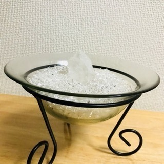 ガラスの器＆水晶
