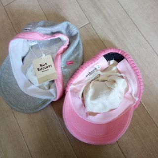 激安❢新品未使用❢委託❢最終価格❢タグ付き❢有名メーカーmikihouse帽子2個セット❢の画像