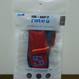 コンパクトシューズ　レイトアップ　24cm　未使用品