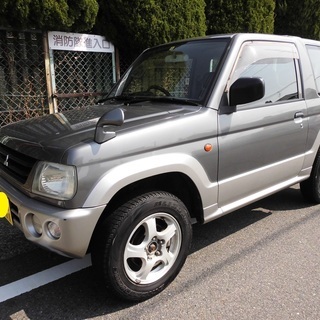 三菱パジェロミニＸ 4WD　キーレス　4速ＡＴ　名義変更のお手伝...
