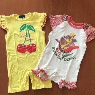 ⑫ベビー服女の子  セット売り