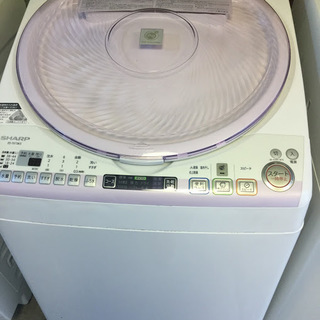 【送料無料・設置無料サービス有り】洗濯乾燥機 SHARP ES-TX73KS 中古