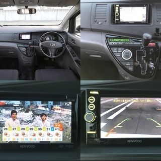 車検付き！H30/6迄！アイシス プラタナ！ワンセグ・DVD対応ナビ！の画像