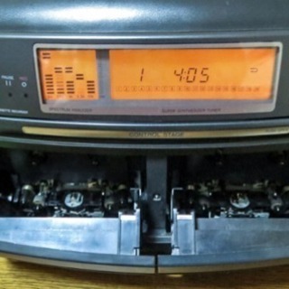 希少！AIWA アイワ バブルラジカセ STRASSER CSD-SR70 ゴムベルト交換済 動作品の画像