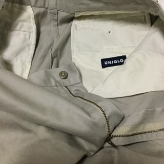 【お取引終了】ユニクロメンズ チノパンUNIQLOの画像