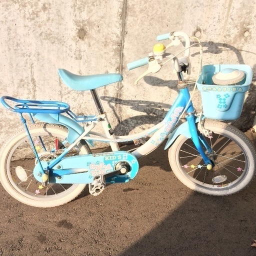 自転車　16インチ　子供用　used カーキ　北海道　直接渡し 自転車 16インチ 子供用 used カーキ 北海道 直接渡し 自転車 16インチ