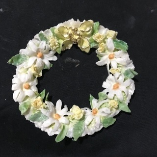 簡単にヨーロッパ陶器の人形(レースドール)、花、動物制作の画像
