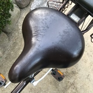 ブリヂストン アンジェリーノ 子供乗せ三人乗り自転車の画像