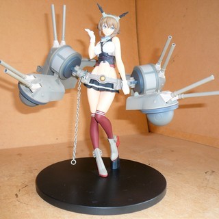 艦これ 艦隊これくしょん スーパープレミアムフィギュア 戦艦・陸奥＆陸奥艤装 41cm連装砲◆艦娘(かんむす)の画像