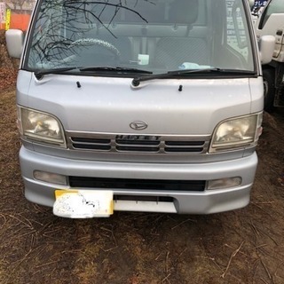 希少オートマ軽トラック☆アオリ幌付きの画像