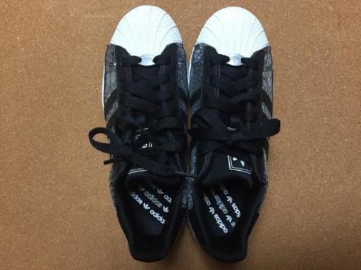 【美品 adidas】スニーカー originals スーパースター2 23.5㎝
